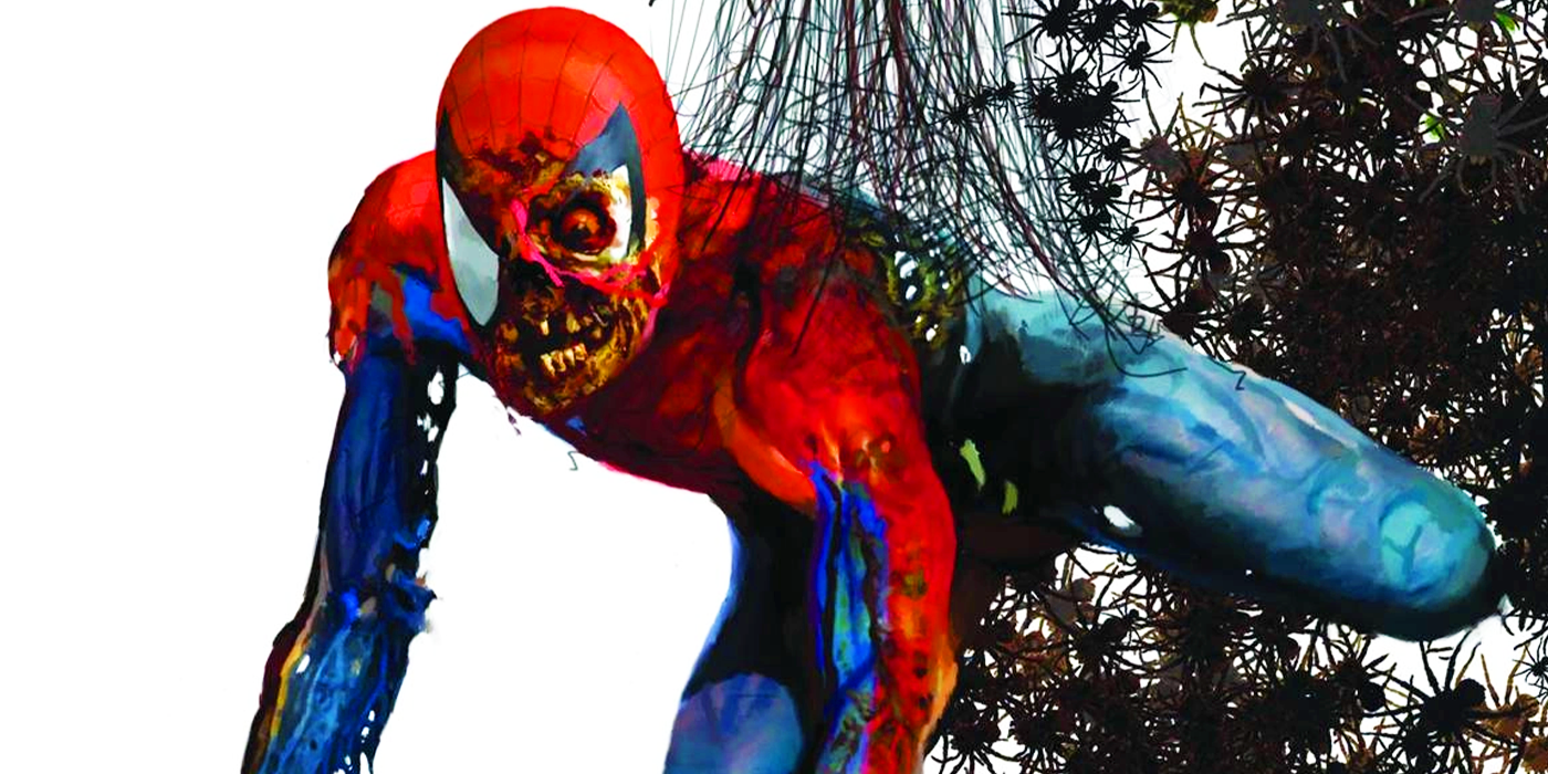 Jika Anda berpikir Marvel Zombies gelap, Spider-Man hanya membuat mayat hidup semakin buruk